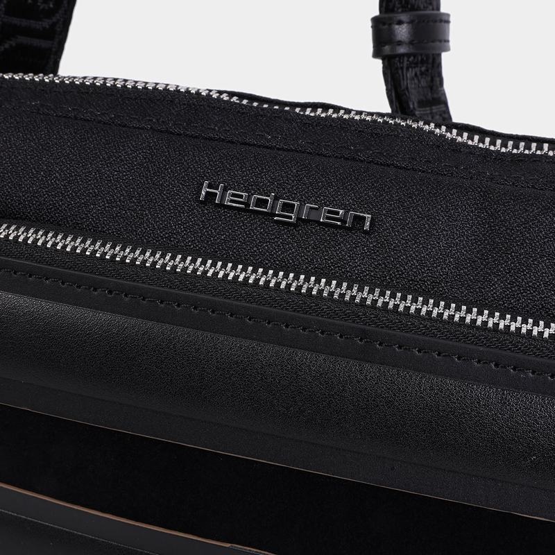 Hedgren Americano ウエストバッグ レディース 黒 | SZE220KR