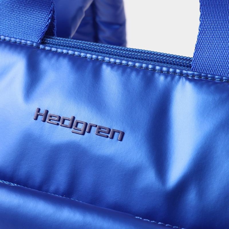 Hedgren Comfy リュック レディース 青 | QZN987RS