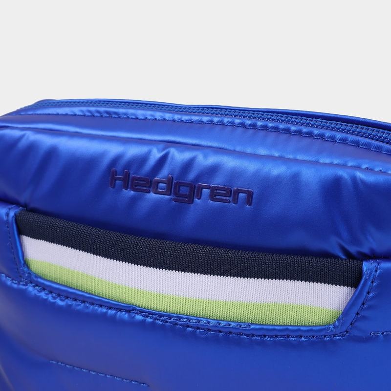 Hedgren Snug ウエストバッグ レディース 青 | NWL6542ML