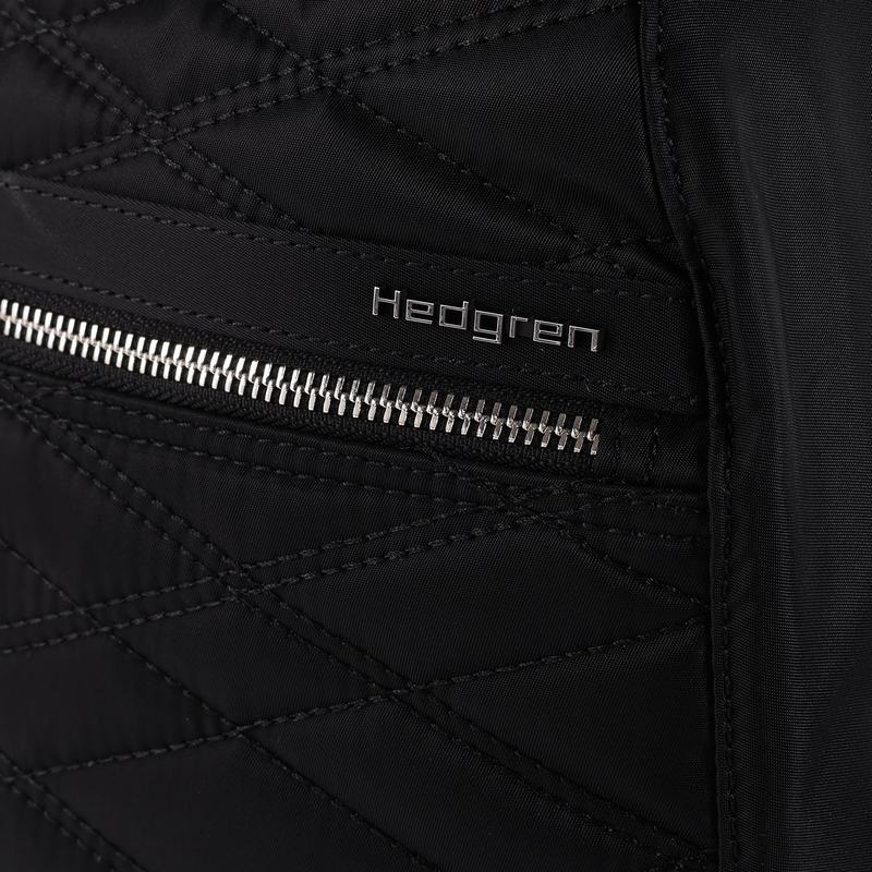 Hedgren Vogue Large Rfid リュック レディース 黒 | FLX6698SV